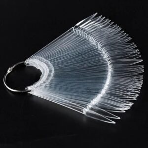 Démo ongles pointu transparent (50)