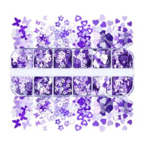 Paillettes Décos mauve-lilas