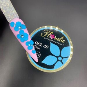 Gel 3d bleu
