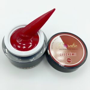 Gel crème rouge
