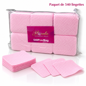 Lingettes Floralie – 540 unités Rose