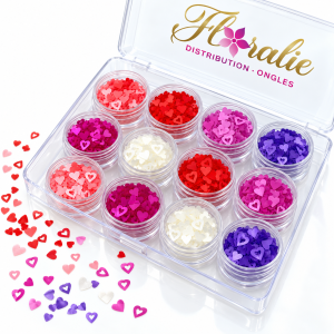 Coffret coeur satiné