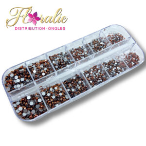 Lot de strass cooper (16)