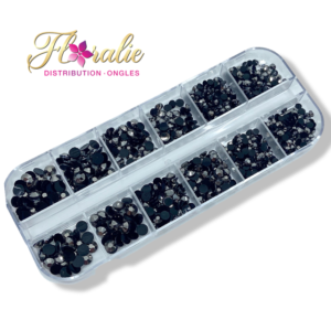 Lot de strass silver (22)