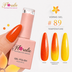Vernis gel #89 (changement à la température)