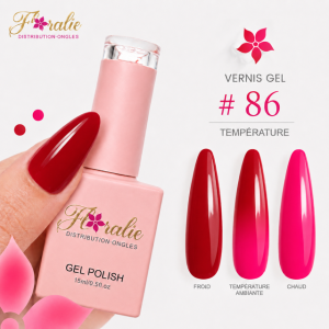 Vernis gel #86 (changement à la température)