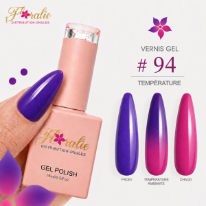 Vernis gel #94 (changement à la température)
