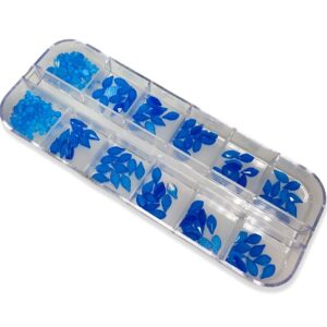 Bijoux néon bleu