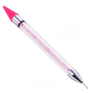 Crayon de cire rose