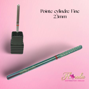 Pointe cylindre fin 2.3mm (Embout de carbure de tungstène)2