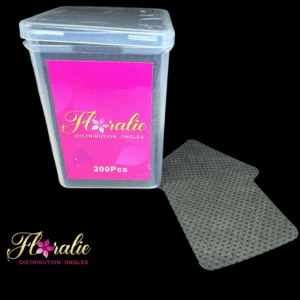 Lingettes pour vernis (noir)