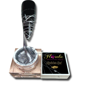 Spider gel argent