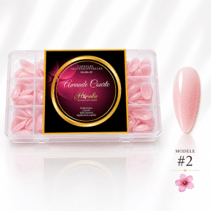 Capsules Professionnelles Colorées  Amande Courte – Modèle #2