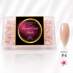 Capsules Professionnelles Colorées  Amande Courte – Modèle #4