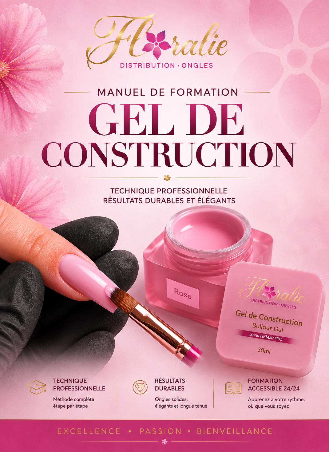 Formation complète en pose d'ongle