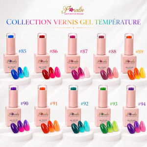 Collection complète — Vernis gel température Floralie #85 à #94
