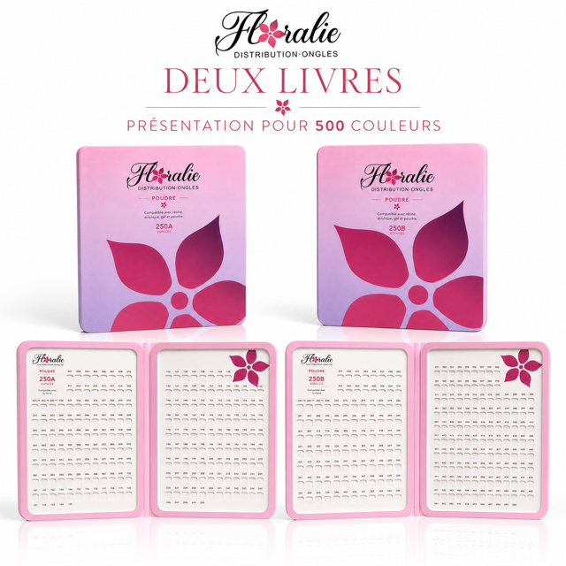 Duo de livres de présentation — 500 espaces