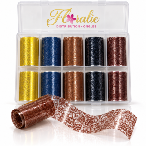 Coffret foil Dentelle Plusieurs Couleurs