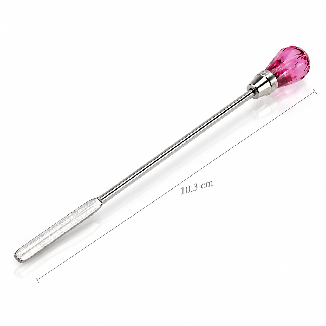 Spatule pour nail art 3D – manche rose